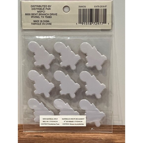 9 Recollections Christmas Candy Cane Puffy Stickers Embellishments 56443681470 - Picture 2 of 3